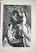 1871 Ancestral Portrait Man Christmas Holly Downard