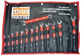 14 Pcs Metric Combination Wrench Set w/Soft Grip