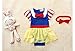 StylesILove Snow White Inspired Photo Prop Baby Girl Dress Costume and Headband 2-pc