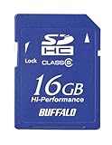 BUFFALO Class6 SDHCΉSDJ[h16GB MB-RSDC-16GB