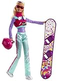 Enlarge toy image: Barbie - I can be a Snowboarder Doll -  preschool activity for young kids