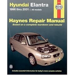 Hyundai Elantra: (1996-2001) (Haynes Automotive Repair Manuals)