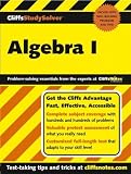 Algebra I (Cliffs Study Solver) by Cliffs Notes
