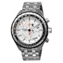TX Men's T3C432 600 Series Pilot Fly-back Chronograph Dual-Time Zone Watch