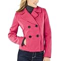 Merona&reg; Women's Wool Peacoat Jacket - Pink
