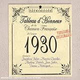 Revue compilation  / tableau d'honneur de la chanson française - année 1930