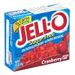 Jell-O Sugar-Free Gelatin Dessert, Cranberry, 0.3-Ounce Boxes (Pack of 24)