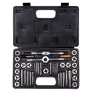 KR Tools 11610 Pro Series 40-Piece Tap and Die Set by KR Tools
