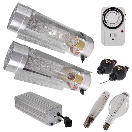  400 Watt HPS MH Grow System Lamps Electronic Ballast Cool Tube 
