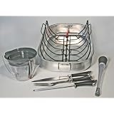 Complete Roast Cooking and Carving Set by Roast & Serve, Surge
