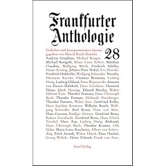 Frankfurter Anthologie. Gedichte und Interpretationen: Achtundzwanzigster Band: BD 28
