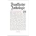 Frankfurter Anthologie. Gedichte und Interpretationen: Achtundzwanzigster Band: BD 28