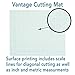 Dahle Vantage 10681 See-Through Premium Self-Healing Cutting Mat, 12