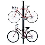 Gear Up Floor to Ceiling Aluminum Bike Rack Black