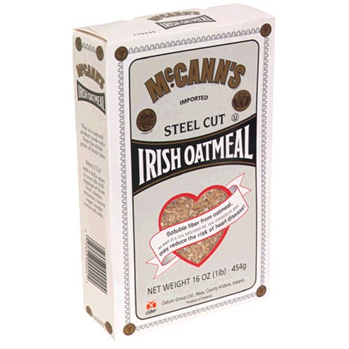 McCANN'S Steel Cut Irish Oatmeal, 16-Ounce Boxes (Pack of 6)