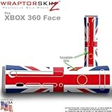 Union Jack 02 Skin by WraptorSkinz TM fits Original XBOX 360 Factory Faceplates