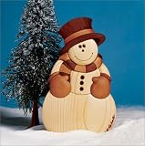 Scrollsawn Snowman: Woodworking Plan