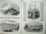 1857 WAR CHINA DUTCH FOLLY FORT CANTON RIVER BOATS ARMY