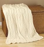 Aran Wool Throw