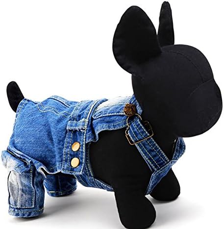 Outaking Jean Pet Clothes Dog Overall/Poloshirt 2 styles 5 sizes