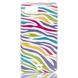 Talon Phone Shell for Motorola MB810 Droid X (Rainbow Zebra)