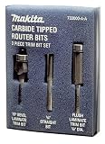 Makita 733000-A-A 3-PC Carbide-Tipped Laminate Trim Set