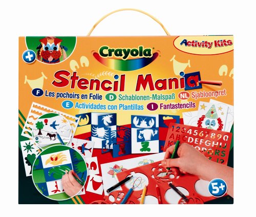 Childrens Toyshop  Toys : Crayola Stencil Mania