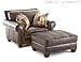 Steve Silver Company Escher Sofa with 2 Accent Pillows, 91