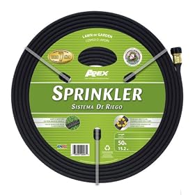 Apex 2025-50 Rubber Sprinkler 50-Feet Hose by Apex