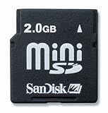 2GB SanDisk MiniSD Mini Secure Digital Memory Card (Bulk)