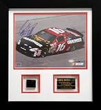  : Greg Biffle Framed Autographed Photo with 2003 Season Race Used Tire