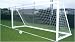 Knotless Senior 5-a-Side Football Goal Nets - 4.88m x 1.22m (Set of 2 Nets Only; White Polypropylene 2.5mm D)
