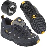 Heelys Pace Charcoal/Grey/Yellow Roller Shoes - INTERNET EXCLUSIVE!