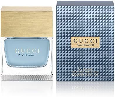 G u c c i Pour Homme II by G u c c i Eau De Toilette Spray for Men 3.3 OZ.