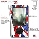 Microsoft &reg; Zune TM (Original 30 gig) Skin Union Jack WraptorSkinz TM Kit by TuneTattooz TM