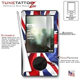 Microsoft   Zune TM (Original 30 gig) Skin Union Jack WraptorSkinz TM Kit by TuneTattooz TM