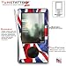 Microsoft ® Zune TM (Original 30 gig) Skin Union Jack WraptorSkinz TM Kit by TuneTattooz TM
