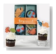 Dinosaur Birthday Party Cupcake Set By Meri Meri