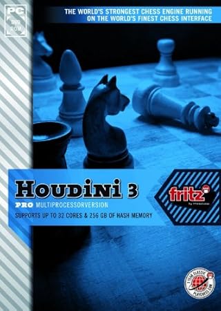 Houdini 3 Standard Multiprocessor Chess Software
