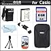 8GB Accessories Kit For Casio Exilim EX-H30, EX-ZR800, EX-ZR100, EX-ZR200, EX-ZR300, EX-ZR400, EX-ZR700, EX-ZR1000 Digital Camera Includes 8GB High Speed SD Memory Card + Extended (2200mAh) Replacement Battery For Casio NP-130 + Ac/Dc Charger + Case +More
