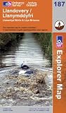 Llandovery, Llanwrtyd Wells and Llyn Brianne (Explorer Maps) (Explorer Maps)