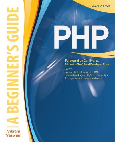 Image of: PHP: A BEGINNER'S GUIDE (Beginner's Guide  (Osborne Mcgraw Hill))