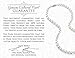 The Pearl Source 14K Gold AAAA Quality Round White Freshwater Cultured Pearl Necklace for Women in 18