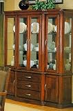 Montego Brown Cherry China Cabinet