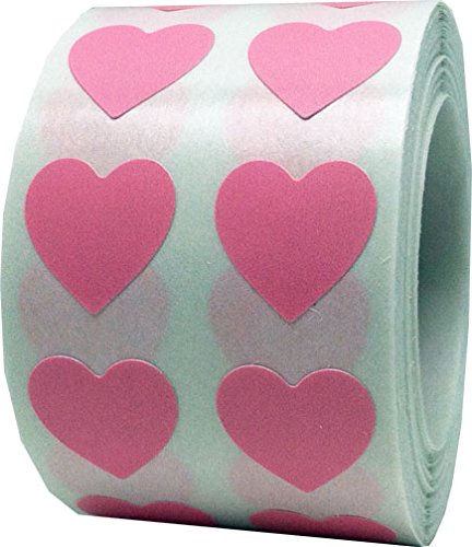 Small Pink Heart Stickers - Tiny 1/2" Inch - 1,000 Total Heart Shape Stickers - Valentine Hearts
Small Pink Heart Stickers - Tiny 1/2" Inch - 1,000 Total Heart Shape Stickers - Valentine Hearts