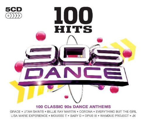 Various Artists 100 Hits: 90S Dance cd cover