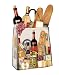 Wine Lovers Plastic Tote Bag