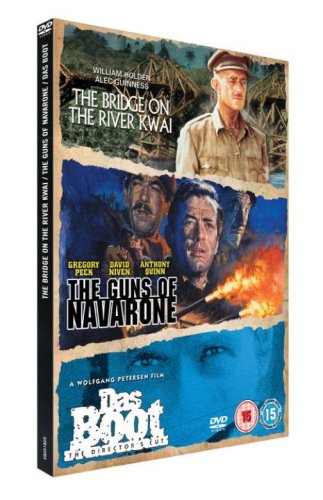 CD-Charts  DVD : The Bridge On The River Kwai/The Guns Of Navarone/Das Boot - The Director's Cut