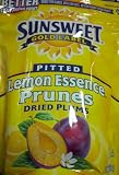 SUNSWEET Gold Label Lemon Essence Prunes Dried Plums 7.3 oz (Pack of 8)