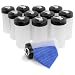 The Amazing Tie Winder 12 Pack by Necktie Accessories clear plastic storage devices